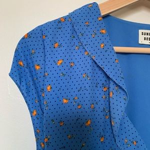 Sunday Best Flirty Wrap Dress